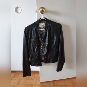 Sans Souci faux leather jacket